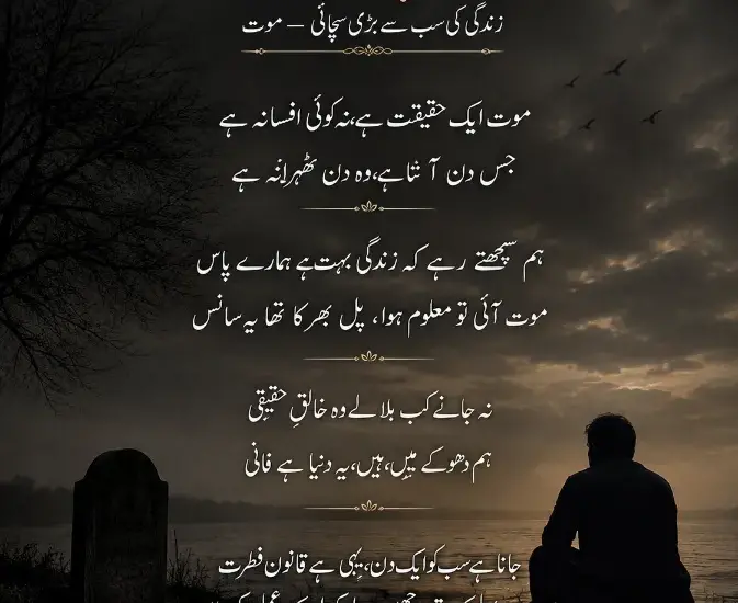 Death Poetry in Urdu
