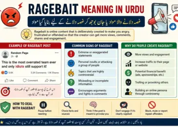 Ragebait Meaning in Urdu