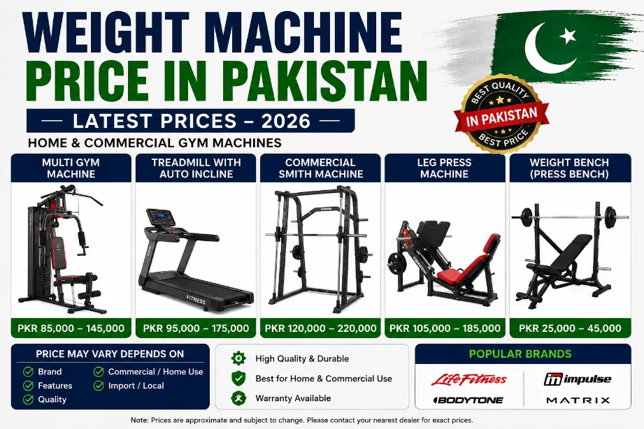 Weight Machine Price in Pakistan 2026