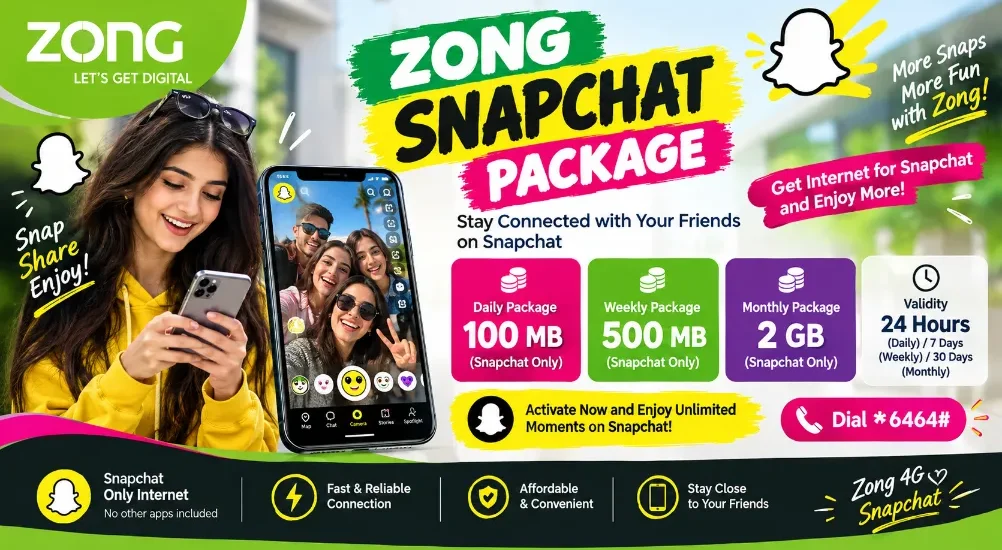 Zong Snapchat Package