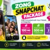 Zong Snapchat Package